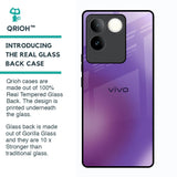 Ultraviolet Gradient Glass Case for Vivo T2 Pro 5G