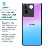 Unicorn Pattern Glass Case for Vivo T2 Pro 5G