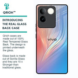 Mystic Aurora Glass Case for Vivo T2 Pro 5G