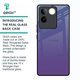 Indigo Pastel Glass Case For Vivo T2 Pro 5G