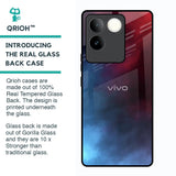 Smokey Watercolor Glass Case for Vivo T2 Pro 5G