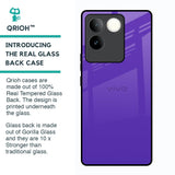 Amethyst Purple Glass Case for Vivo T2 Pro 5G