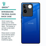 Egyptian Blue Glass Case for Vivo T2 Pro 5G