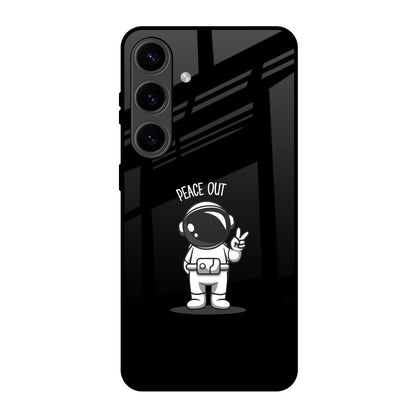 Peace Out Astro Samsung Galaxy S24 5G Glass Back Cover Online