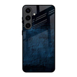 Dark Blue Grunge Samsung Galaxy S24 5G Glass Back Cover Online