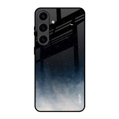 Black Aura Samsung Galaxy S24 5G Glass Back Cover Online