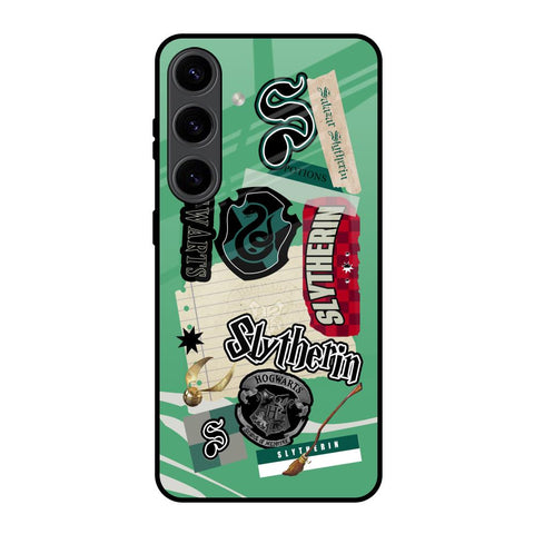Slytherin Samsung Galaxy S24 5G Glass Back Cover Online