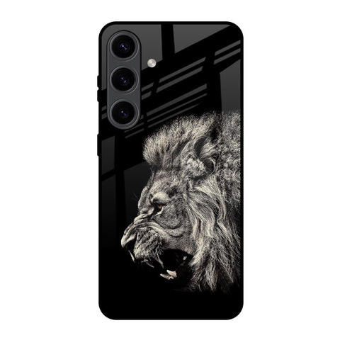 Brave Lion Samsung Galaxy S24 5G Glass Back Cover Online