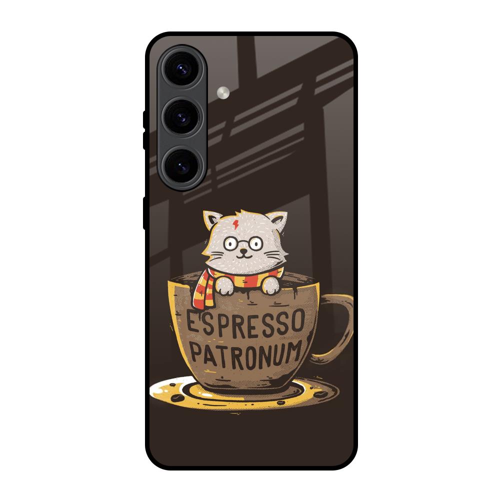 Tea With Kitty Samsung Galaxy S24 5G Glass Back Cover Online