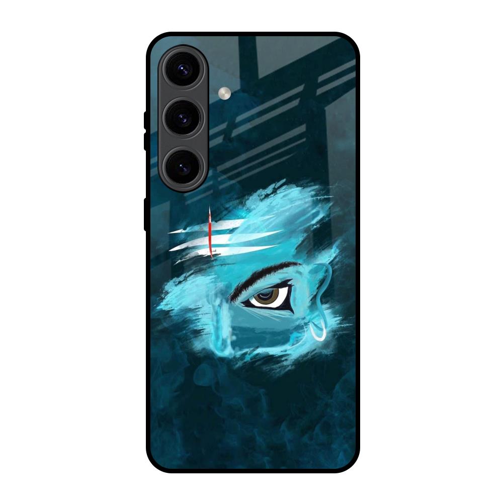 Power Of Trinetra Samsung Galaxy S24 5G Glass Back Cover Online