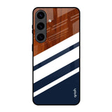 Bold Stripes Samsung Galaxy S24 5G Glass Back Cover Online