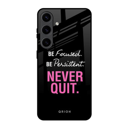 Be Focused Samsung Galaxy S24 5G Glass Back Cover Online