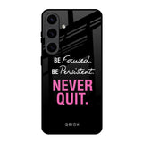 Be Focused Samsung Galaxy S24 5G Glass Back Cover Online
