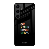 Go Your Own Way Samsung Galaxy S24 5G Glass Back Cover Online