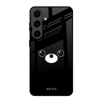 Cute Bear Samsung Galaxy S24 5G Glass Back Cover Online