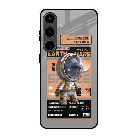 Space Ticket Samsung Galaxy S24 5G Glass Back Cover Online