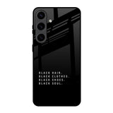 Black Soul Samsung Galaxy S24 5G Glass Back Cover Online