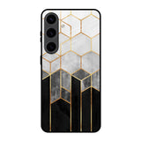 Tricolor Pattern Samsung Galaxy S24 5G Glass Back Cover Online