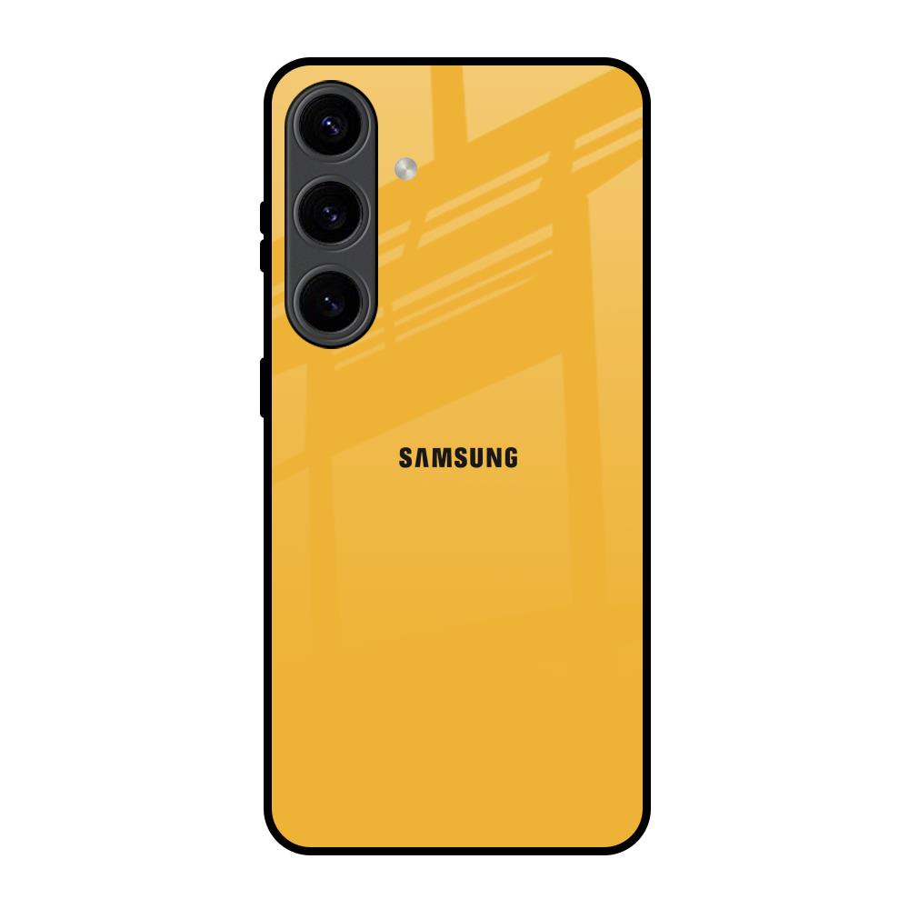 Fluorescent Yellow Samsung Galaxy S24 5G Glass Back Cover Online