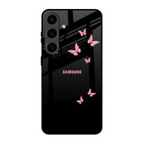 Fly Butterfly Samsung Galaxy S24 5G Glass Back Cover Online