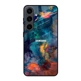 Colored Storm Samsung Galaxy S24 5G Glass Back Cover Online