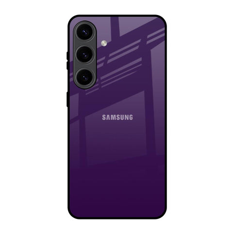Dark Purple Samsung Galaxy S24 5G Glass Back Cover Online