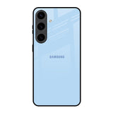 Pastel Sky Blue Samsung Galaxy S24 5G Glass Back Cover Online