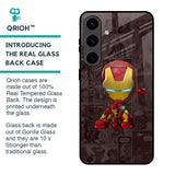 Angry Baby Super Hero Glass Case for Samsung Galaxy S24 5G