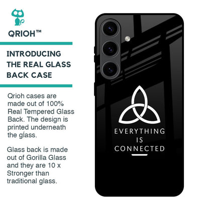 Everything Is Connected Glass Case for Samsung Galaxy S24 5G
