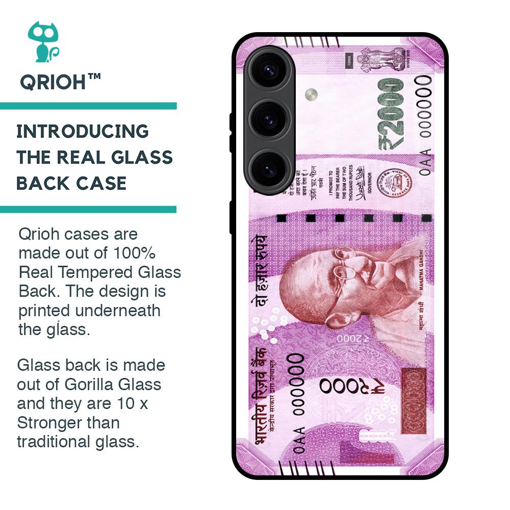 Stock Out Currency Glass Case for Samsung Galaxy S24 5G