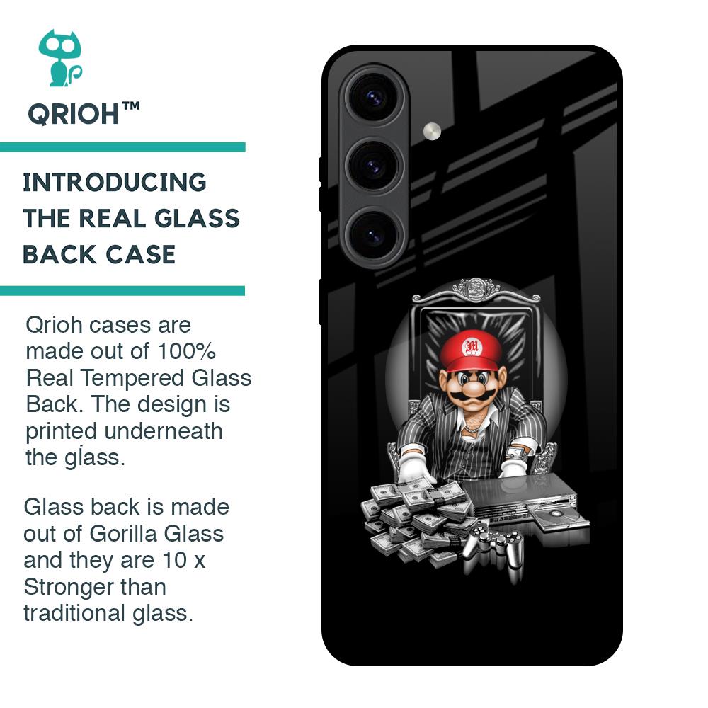 Dark Secret Glass Case for Samsung Galaxy S24 5G
