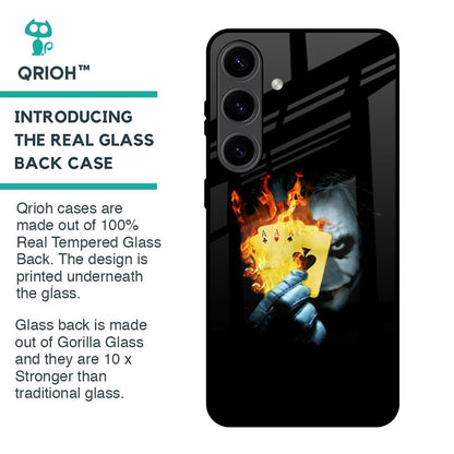 AAA Joker Glass Case for Samsung Galaxy S24 5G