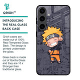 Orange Chubby Glass Case for Samsung Galaxy S24 5G