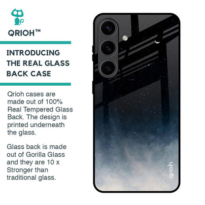 Black Aura Glass Case for Samsung Galaxy S24 5G