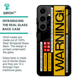 Aircraft Warning Glass Case for Samsung Galaxy S24 5G