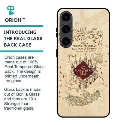 Magical Map Glass Case for Samsung Galaxy S24 5G