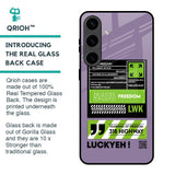 Run & Freedom Glass Case for Samsung Galaxy S24 5G