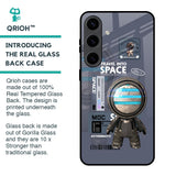 Space Travel Glass Case for Samsung Galaxy S24 5G