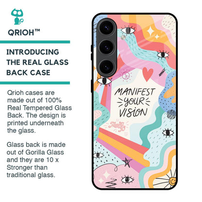 Vision Manifest Glass Case for Samsung Galaxy S24 5G