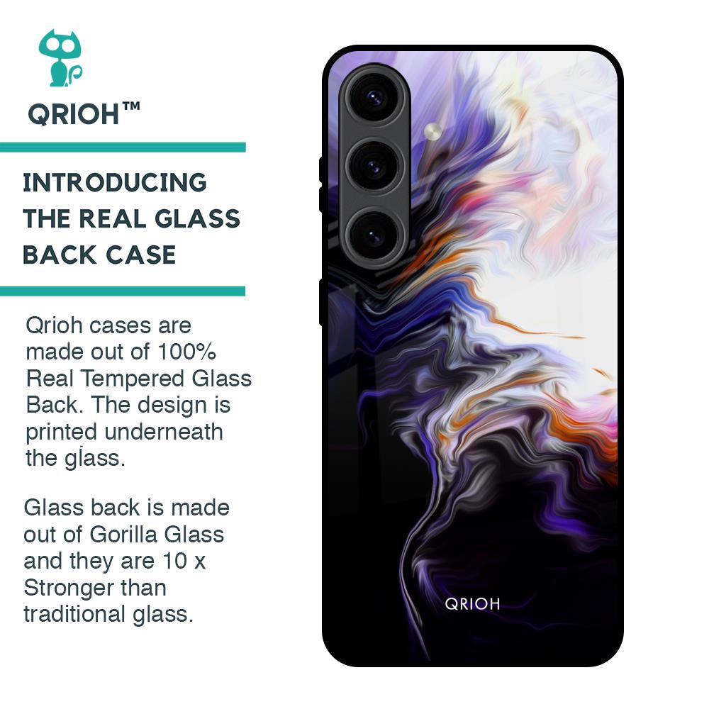 Enigma Smoke Glass Case for Samsung Galaxy S24 5G
