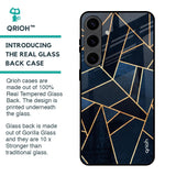 Abstract Tiles Glass Case for Samsung Galaxy S24 5G