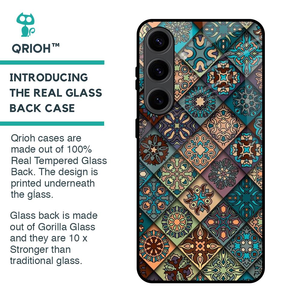 Retro Art Glass Case for Samsung Galaxy S24 5G