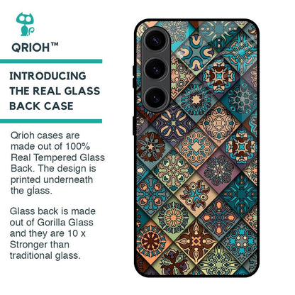 Retro Art Glass Case for Samsung Galaxy S24 5G