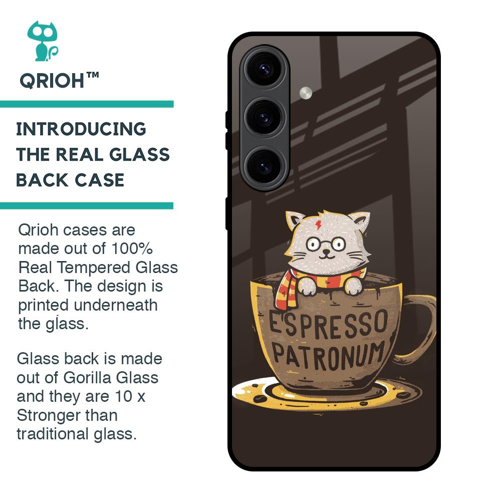 Tea With Kitty Glass Case For Samsung Galaxy S24 5G
