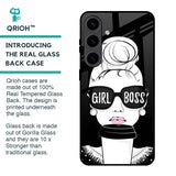 Girl Boss Glass Case For Samsung Galaxy S24 5G
