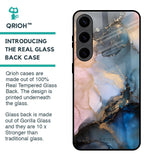 Marble Ink Abstract Glass Case for Samsung Galaxy S24 5G