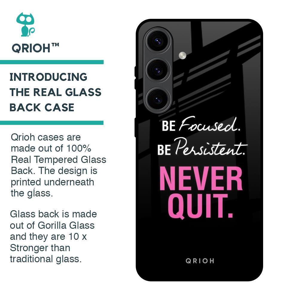 Be Focused Glass Case for Samsung Galaxy S24 5G