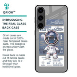 Space Flight Pass Glass Case for Samsung Galaxy S24 5G