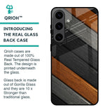 Tri Color Wood Glass Case for Samsung Galaxy S24 5G