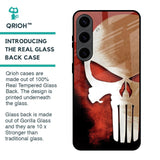 Red Skull Glass Case for Samsung Galaxy S24 5G